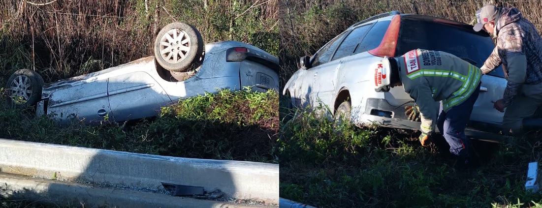 Conductora Que Viajaba Con Cuatro Menores Termin En Un Zanj N Tras