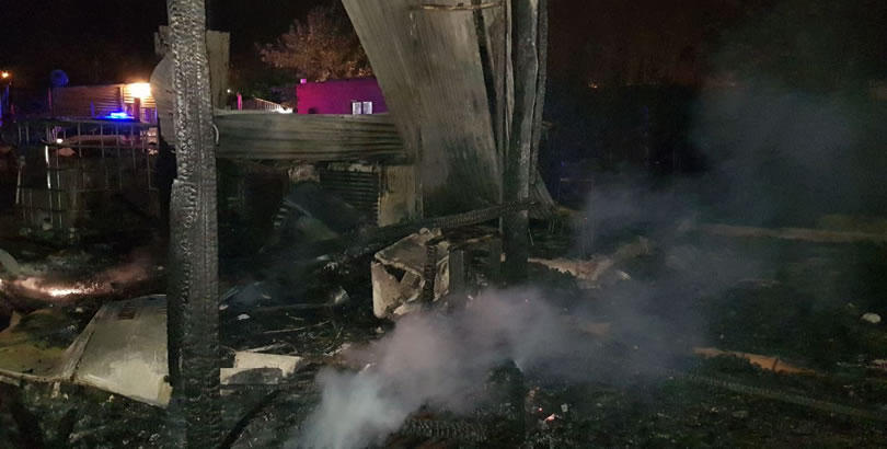 Un incendio redujo a cenizas una vivienda | GENESIS24.NET > Portal ...