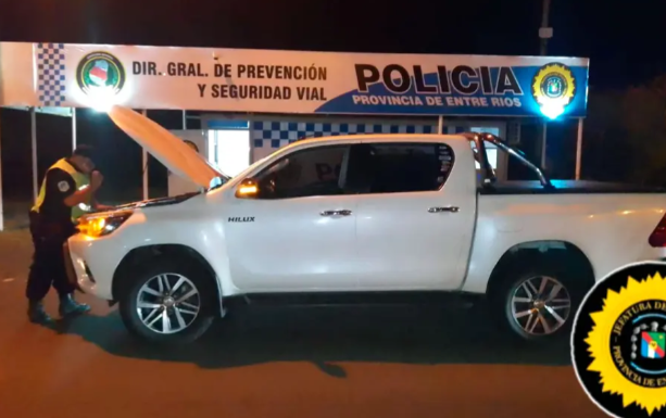 Secuestraron en Entre Ríos, dos camionetas robadas que iban a Paraguay: investigan banda internacional | GENESIS24.NET > Portal Multimedia Líder en Noticias