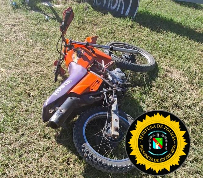 Concepción del Uruguay: Recuperan moto que fuera robada en las últimas horas y un sujeto quedó supeditado a la causa | GENESIS24.NET > Portal Multimedia Líder en Noticias