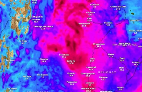 Renovaron alerta amarilla por tormentas en Entre Ríos: prevén hasta 80 mm de lluvia | GENESIS24.NET > Portal Multimedia Líder en Noticias