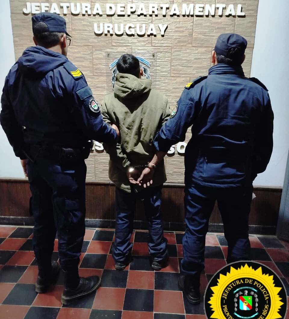 Dpto. Uruguay: Detenido tras violar medida judicial e ingresar a una vivienda | GENESIS24.NET > Portal Multimedia Líder en Noticias
