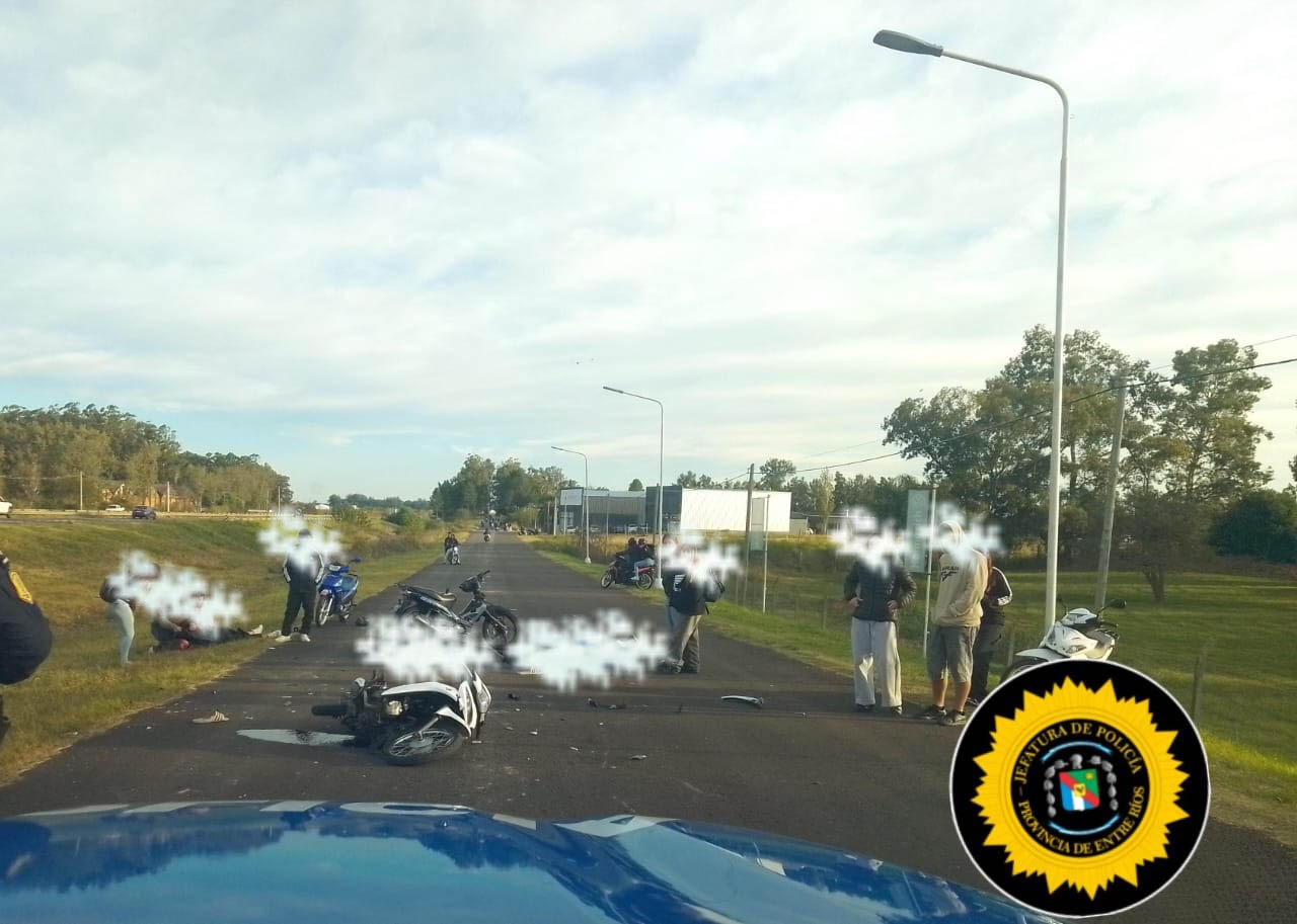 Concepción del Uruguay: Joven con riesgo de vida tras accidentarse haciendo maniobras peligrosas | GENESIS24.NET > Portal Multimedia Líder en Noticias