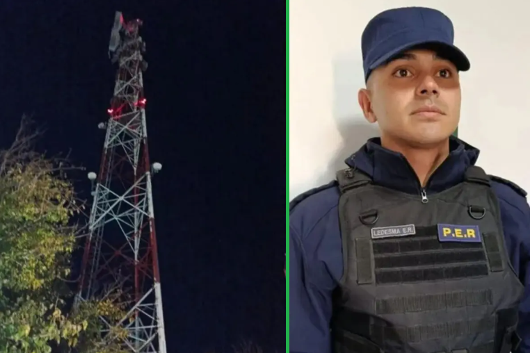 Policía de Urdinarrain escaló torre de 100 metros para rescatar a un joven | GENESIS24.NET > Portal Multimedia Líder en Noticias