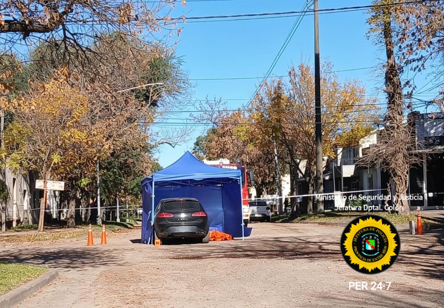 Un niño murió tras ser atropellado por un vehículo en Villa Elisa | GENESIS24.NET > Portal Multimedia Líder en Noticias