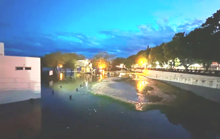 Creciente del río Gualeguaychú: Puerto Boca quedó por encima del nivel ...